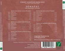 Ludovico Roncalli (1654-1713): Gitarrensonaten D-Dur,e-moll,F-Dur,G-Dur,g-moll, CD