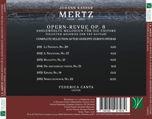 Johann Kaspar Mertz (1806-1856): Opern-Revue op.8 (Ausgewählte Verdi-Melodien für die Guitare), CD