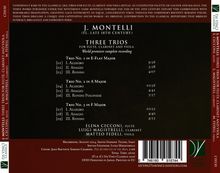 "C01130", "J. Montelli", "Three Trios", "Flute, Clarinet, Viola", "World premiere complete recording", "Total Time: 51:06".