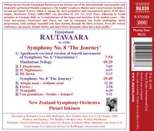 Einojuhani Rautavaara (1928-2016): Symphonie Nr.8 "The Journey", CD