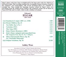 Edward Elgar (1857-1934): Klavierwerke, CD