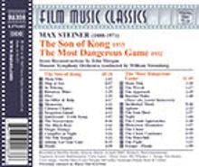 Max Steiner (1888-1971): Filmmusik: The Most Dangerous Game (Filmmusik), CD