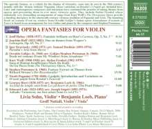 Livia Sohn - Opera Fantasies für Violine, CD