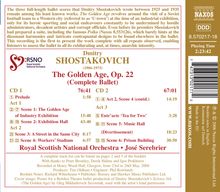 Dmitri Schostakowitsch (1906-1975): Das goldene Zeitalter (Gesamtaufnahme), 2 CDs