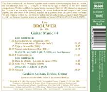 Leo Brouwer (geb. 1939): Gitarrenwerke Vol.4, CD