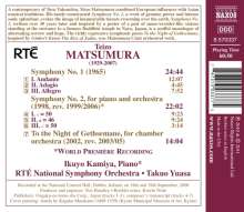 Teizo Matsumura (1929-2007): Symphonien Nr.1 &amp; 2, CD