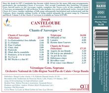 Joseph Canteloube (1879-1957): Lieder der Auvergne Vol.2, CD
