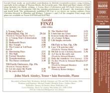 Gerald Finzi (1901-1956): Liederzyklen opp.13b,14,19a, CD