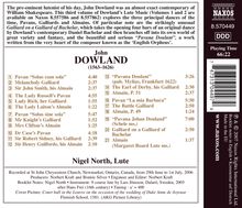 John Dowland (1562-1626): Lautenwerke Vol.3, CD