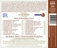 Franz Schubert (1797-1828): Lieder "Romantische Dichter" Vol.6, CD