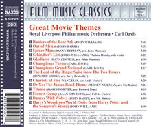 Royal Liverpool Philharmonic Orchestra - Great Movie Themes, CD