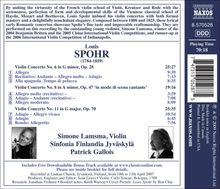 Louis Spohr (1784-1859): Violinkonzerte Nr.6,8,11, CD