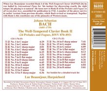 Johann Sebastian Bach (1685-1750): Das Wohltemperierte Klavier 2, 2 CDs