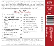 Jie Chen - Chinese Piano Favourites, CD