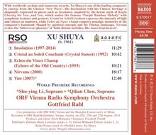 Xu Shuya (geb. 1961): Nirvana, CD