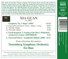 Guan Xia (geb. 1957): Symphonie Nr.2 "Hope", CD