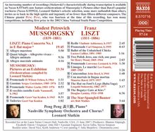 Modest Mussorgsky (1839-1881): Bilder einer Ausstellung (Orchesterfassung von Leonard Slatkin), CD