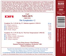 Carl Nielsen (1865-1931): Symphonien Nr.2 &amp; 3, CD