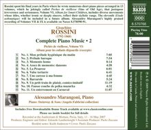 Gioacchino Rossini (1792-1868): Sämtliche Klavierwerke Vol.2, 2 CDs