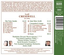 Lyell Cresswell (geb. 1944): The Voice Inside, CD