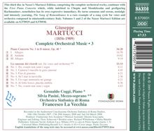Giuseppe Martucci (1856-1909): Klavierkonzert Nr.1, CD