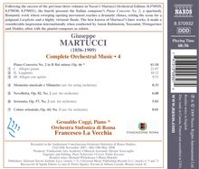 Giuseppe Martucci (1856-1909): Klavierkonzert Nr.2, CD