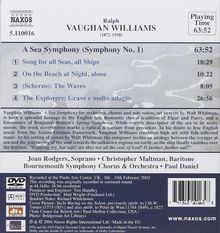 Ralph Vaughan Williams (1872-1958): Symphonie Nr.1 "A Sea Symphony", DVD-Audio