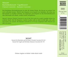 Naxos Selection: Mozart - Klarinettenkonzer/Fagottkonzert, CD