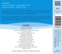 Naxos Selection: Schubert - Nacht &amp; Träume/Ausgewählte Lieder, CD