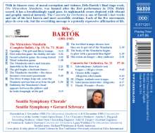 Bela Bartok (1881-1945): Der wunderbare Mandarin, CD