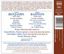 Arthur Benjamin (1893-1960): Lieder, CD