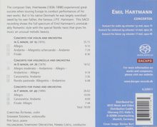 Emil Hartmann (1836-1898): Violinkonzert op.19, Super Audio CD