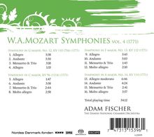 Wolfgang Amadeus Mozart (1756-1791): Symphonien Vol.4, Super Audio CD