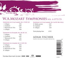 Wolfgang Amadeus Mozart (1756-1791): Symphonien Vol.6, Super Audio CD