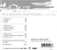 Wolfgang Amadeus Mozart (1756-1791): Symphonien Vol.9, Super Audio CD