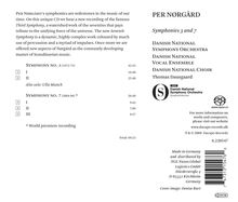 Per Nörgard (geb. 1932): Symphonien Nr.3 &amp; 7, Super Audio CD