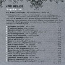 Carl Nielsen (1865-1931): Chorlieder, Super Audio CD