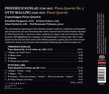Otto Malling (1848-1915): Klavierquartett c-moll op,.80, Super Audio CD