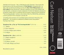 Carl Nielsen (1865-1931): Symphonien Nr.1 &amp; 4, Super Audio CD