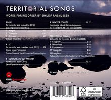 Sunleif Rasmussen (geb. 1961): Blockflötenkonzert "Territorial Songs", Super Audio CD
