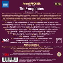 Anton Bruckner (1824-1896): Sämtliche Symphonien in allen Gesamtfassungen, 18 CDs