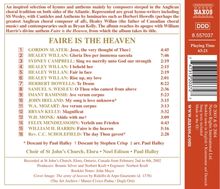St.John's Church Choir - Faire is the Heaven, CD