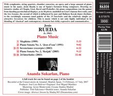 Jesus Rueda (geb. 1961): Klavierwerke, CD