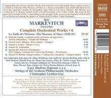 Igor Markevitch (1912-1983): Sämtliche Orchesterwerke Vol.6, CD