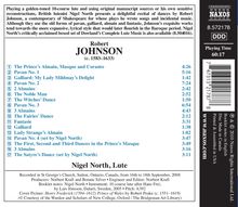 Robert Johnson (1582-1633): Lautenwerke, CD