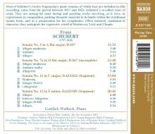 Franz Schubert (1797-1828): Klaviersonate D.557,567 (unvollständig), CD