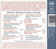 Igor Fedotov - Soviet Russian Viola Music, CD