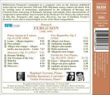 Howard Ferguson (1908-1999): Klaviersonate f-moll, CD