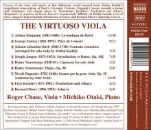 Roger Chase - The Virtuoso Viola, CD