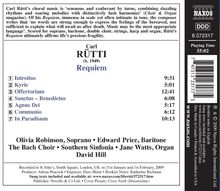 Carl Rütti (geb. 1949): Requiem, CD